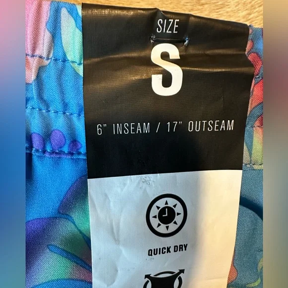 Hurley Tropical Blue and Pink Boardshorts - Picture 6 of 6